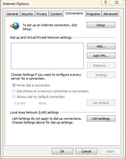 IE İnternet Ayarları IE İnternet Ayarları